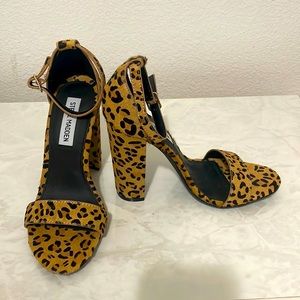 Steve Madden - Animal Print Heels, Size 7